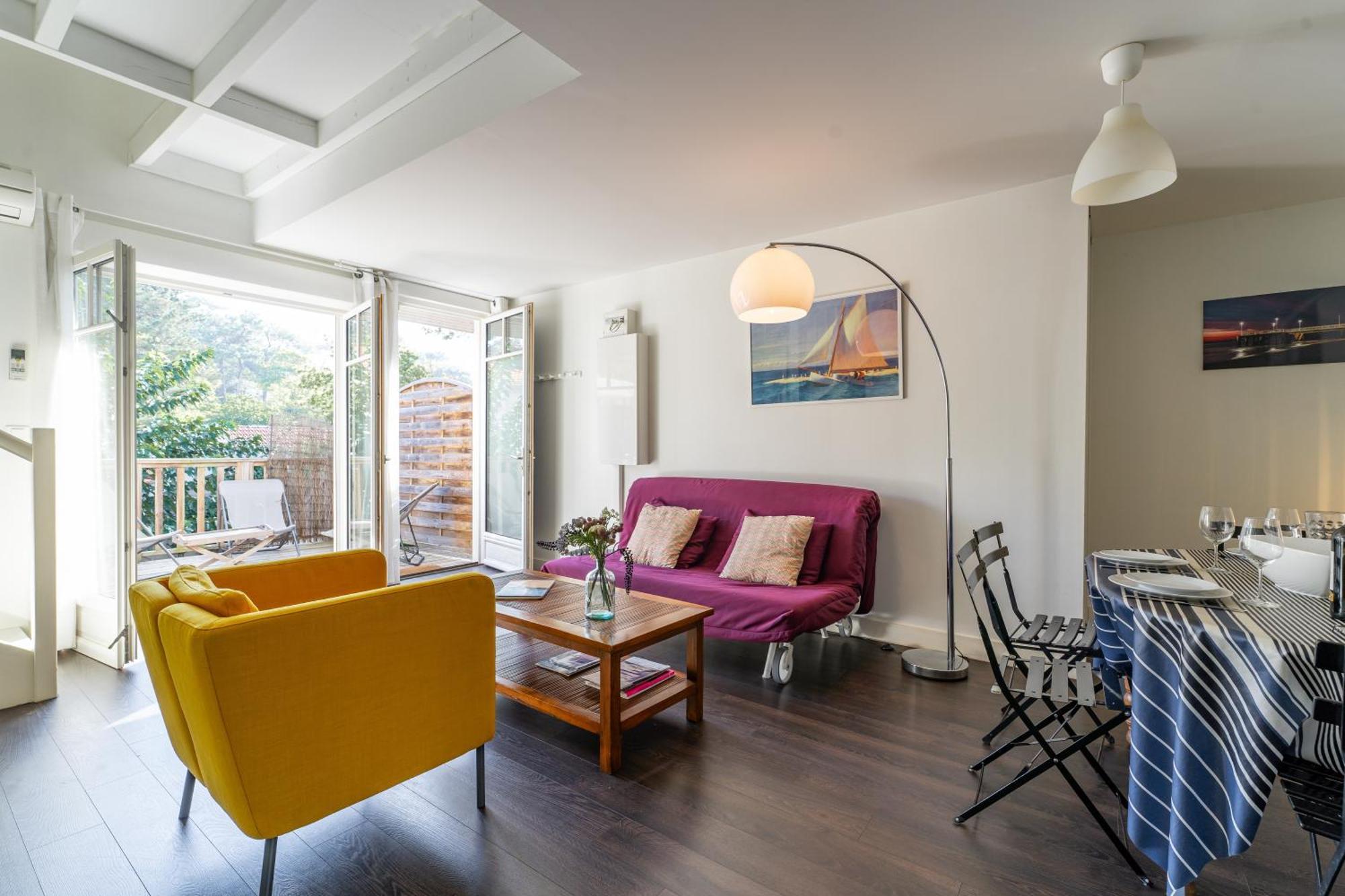 Pita - Appt Terrasse Au Plein Coeur Du Moulleau Apartamento Arcachon